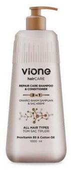 Шампунь кондиционер 2в1 для всех типов волос Vione